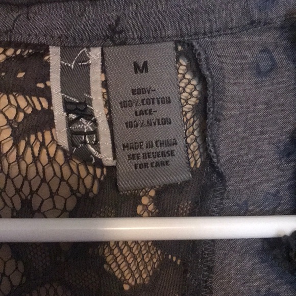 Lace long sleeve shirt - Picture 3 of 4